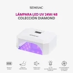 Lampara UV LED Diamond Collection de Semilac 24W48 6
