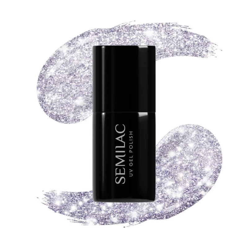 Semilac 461 Hollywood Silver 7 ml 1