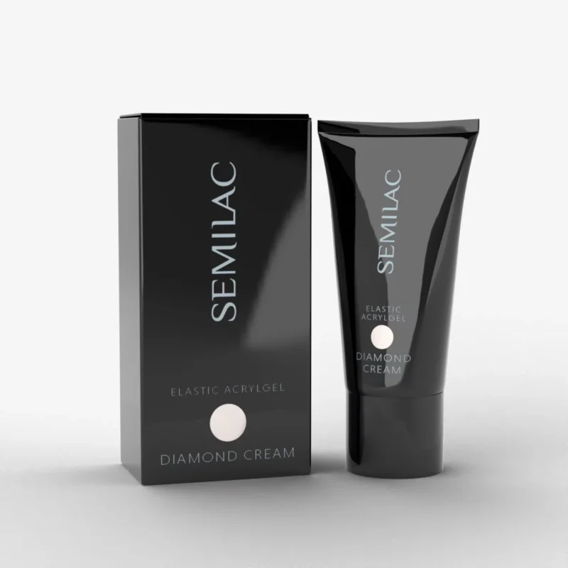 Semilac Elastic Acrylgel Diamond Cream 30 g 1