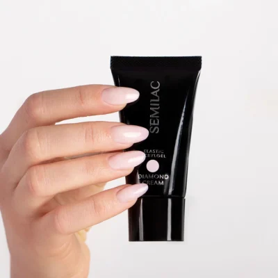 Semilac Elastic Acrylgel Diamond Cream 30 g 3