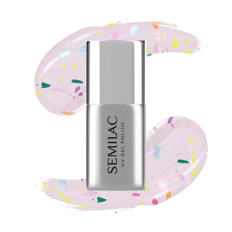 Semilac T27 Matte Violet Galaxy 7 ml 1