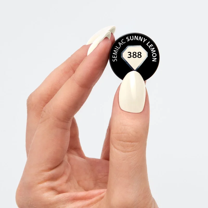 Semilac 388 Sunny Lemon 7 ml 1