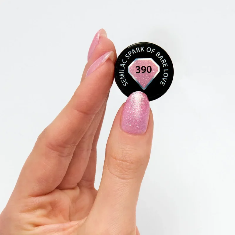 Semilac 390 Spark of Bare Love 7 ml 3