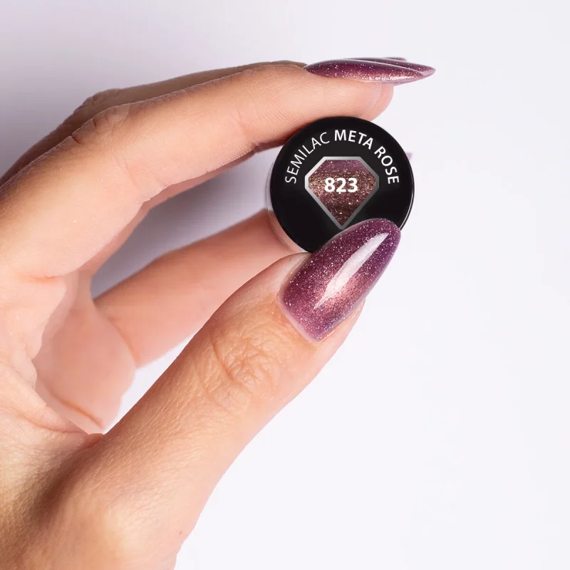 Semilac 823 Meta Rose 7 ml 3