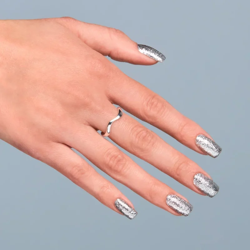 Semilac 292 Silver Shimmer 2