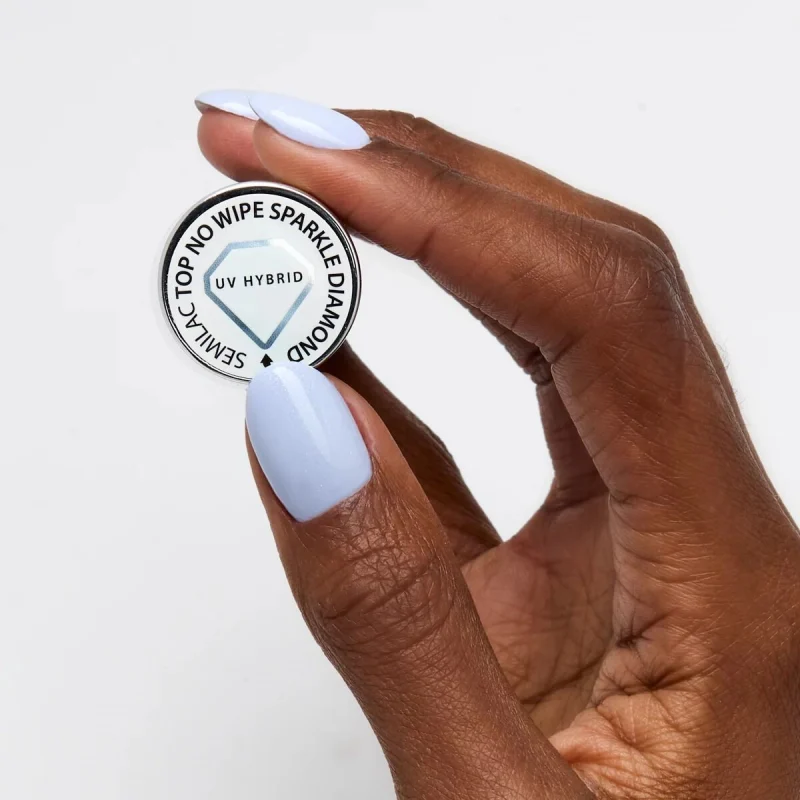 Semilac Top No Wipe Sparkle Diamond 1