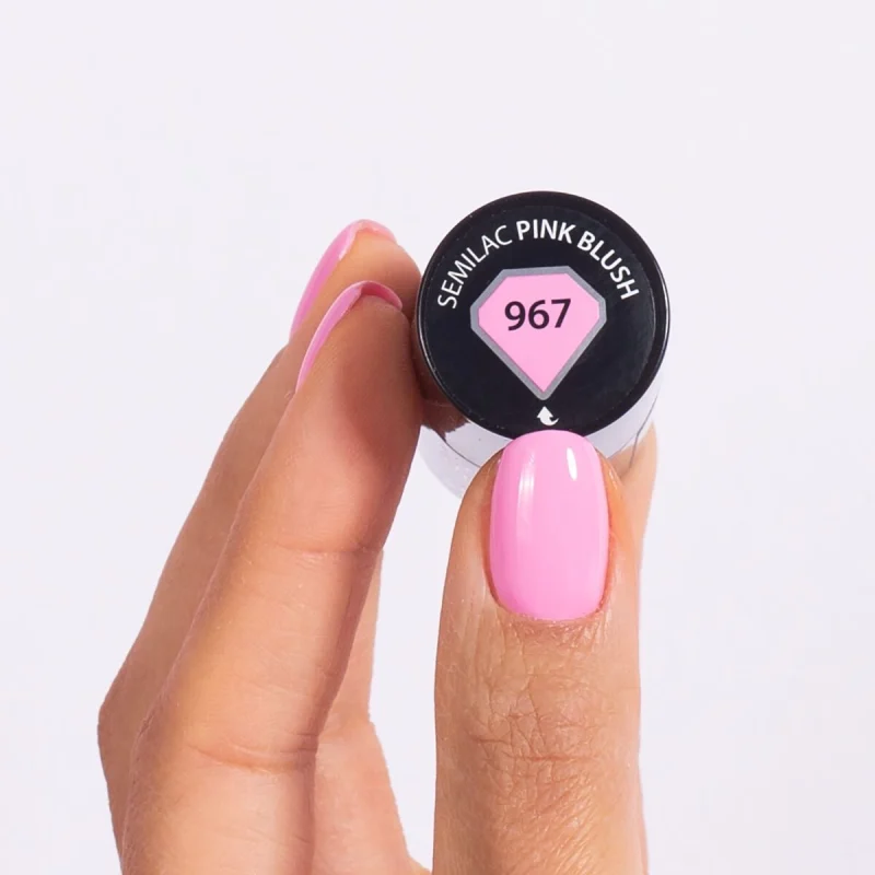 Semilac 967 Pink Blush 7ml 2