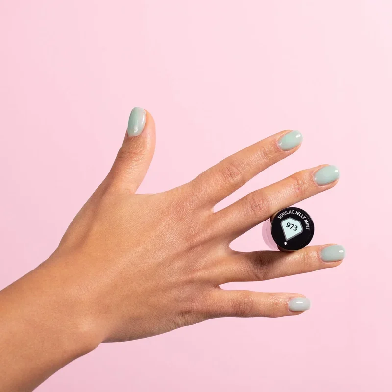 Semilac 973 Jelly Mint 7ml 2