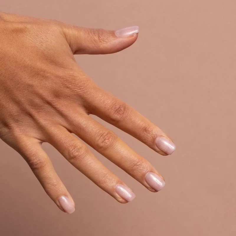Semilac Skin Tone Cover Base Glitter Beige 7 ml 3