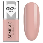 Semilac Skin Tone Cover Base Pale Beige 7 ml 1