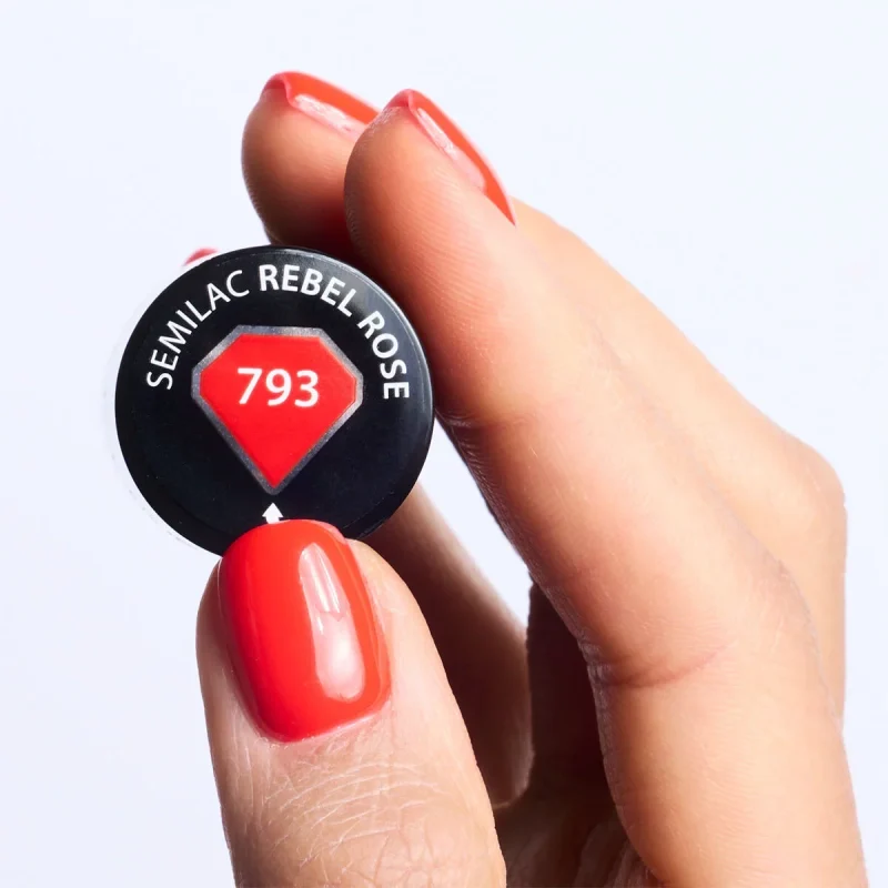 Semilac 793 Rebel Rose 7 ml 4
