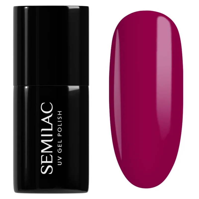 Semilac 436 Powerful Burgundy 7 ml 1