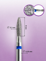 KMIZ 118034 Fresa Diamante Llama Roma Grano Medio 2 1 mm