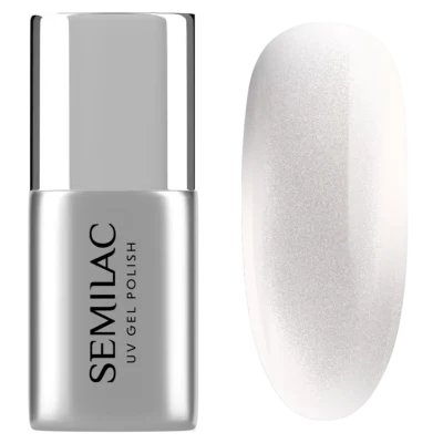T35 Semilac Top No Wipe Silver Gloss 7 ml 1