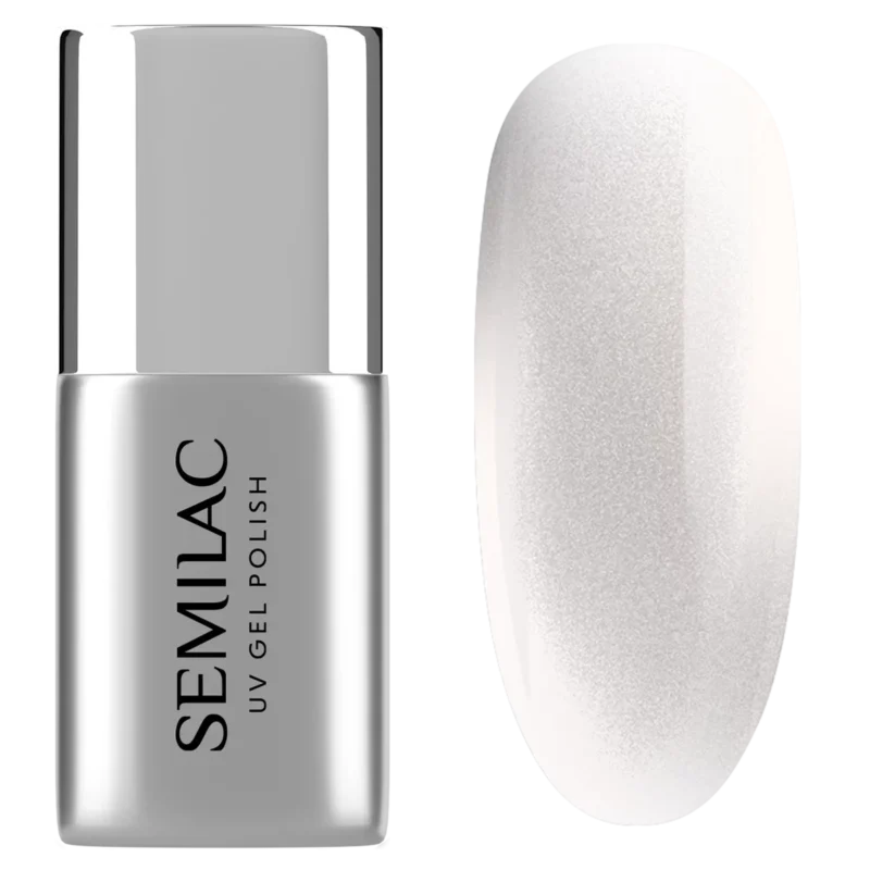 T35 Semilac Top No Wipe Silver Gloss 7 ml 1