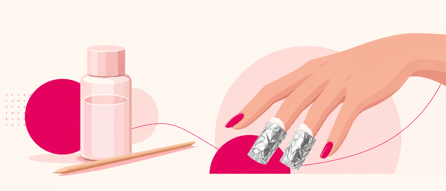 Cómo quitar el esmalte semipermanente en casa: 3 métodos paso a paso