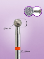 KMIZ 117940 Fresa Diamante Bola Grano Fino 3 5 mm