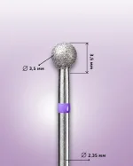 KMIZ 119005 Fresa Diamante Bola SILK 3 5 mm