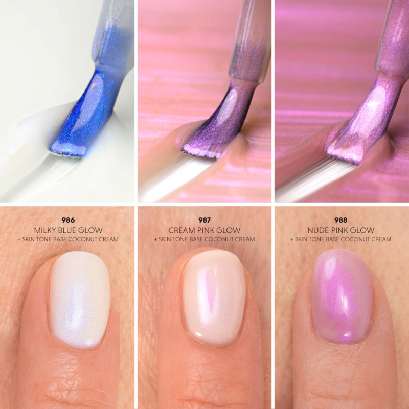 Semilac 987 Cream Pink Glow 7 ml 1