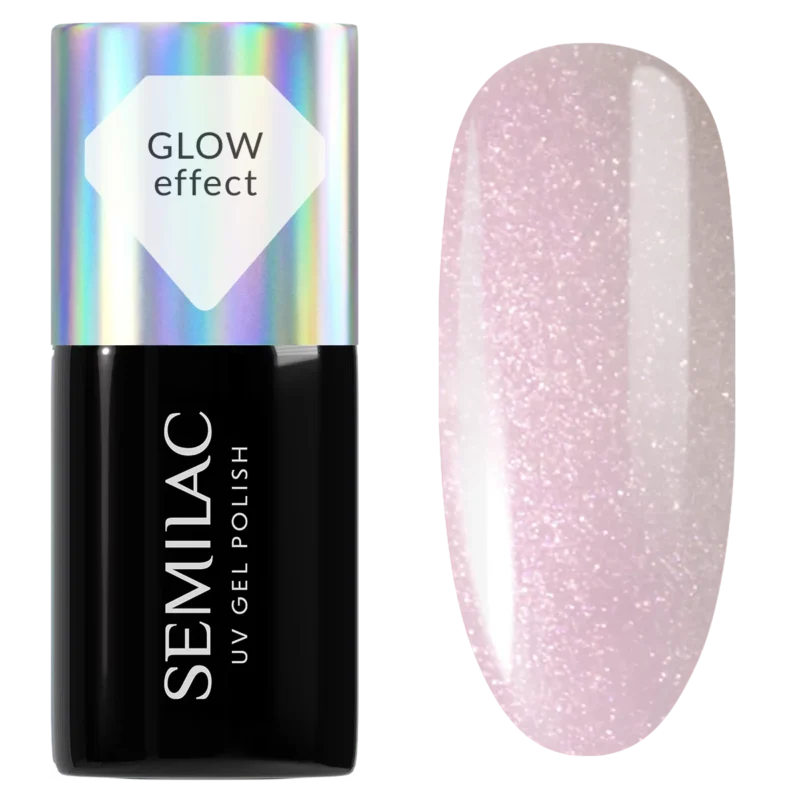 Semilac 987 Cream Pink Glow 7 ml 1