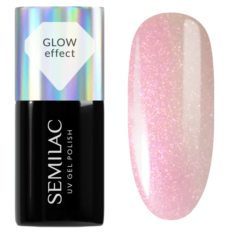 Semilac 988 Nude Pink Glow 7 ml 1
