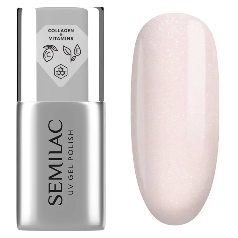 Semilac Collagen Base Milky Shine 7 ml 1