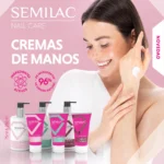 Semilac Crema de manos Semilac Care Spicy - Sensual 75 ml 5