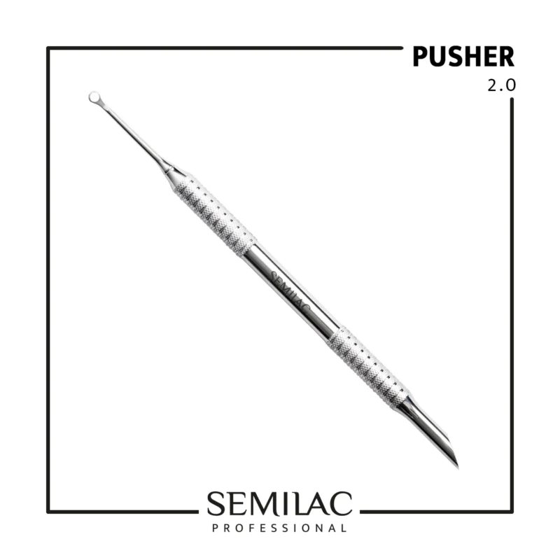 Semilac Professional Pusher 2.0 empujador de cutículas con dos puntas
