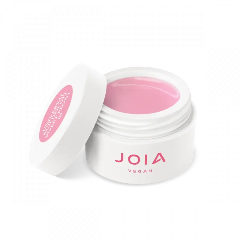 Gel constructor rosa lechoso JOIA vegan Universal 08 Sweet Peony 15 ml - vista del producto