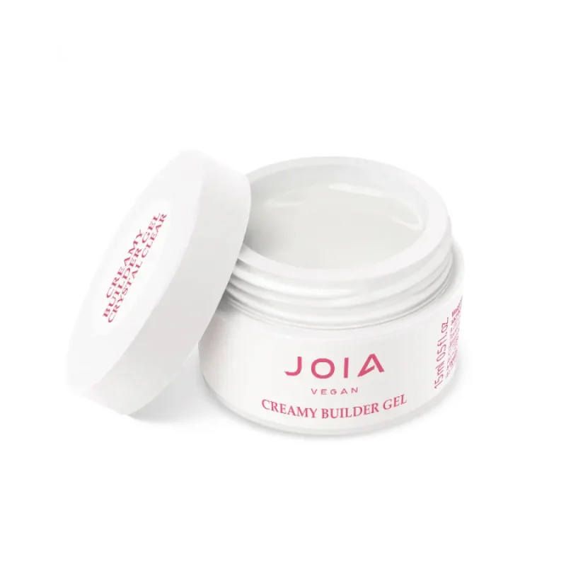 Gel constructor transparente JOIA vegan Creamy 001 Crystal Clear 15 ml - vista del producto