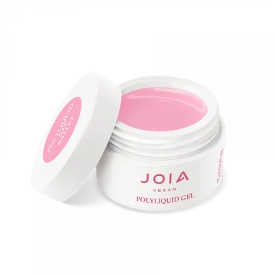 Gel líquido rosa JOIA vegan PolyLiquid Gel 03 Ballet 15 ml - vista del producto