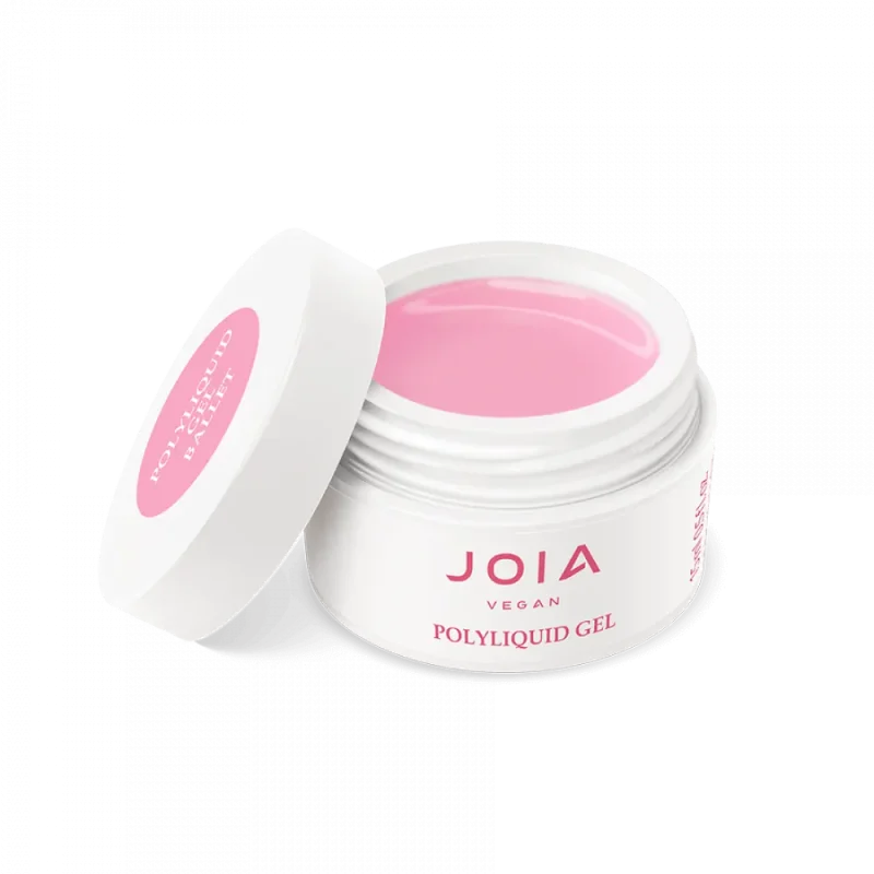 Gel líquido rosa JOIA vegan PolyLiquid Gel 03 Ballet 15 ml - vista del producto