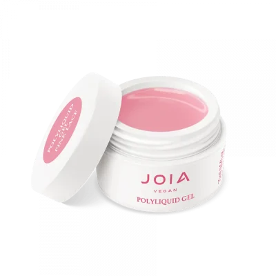 Gel líquido rosa JOIA vegan PolyLiquid Gel 06 Pink Lace 15 ml - vista del producto