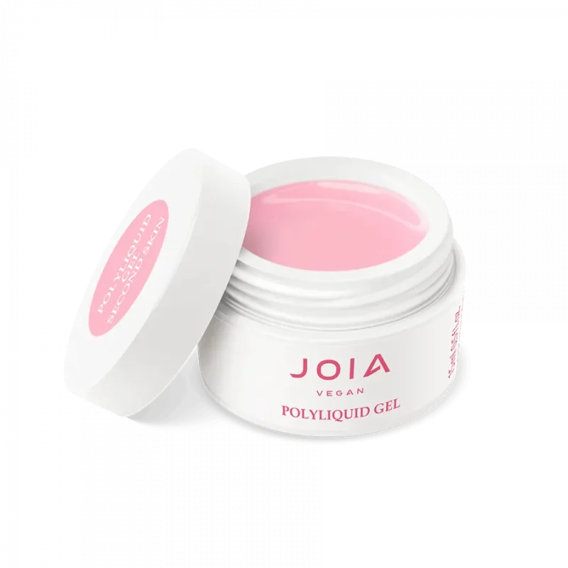 Gel líquido rosa nude JOIA vegan PolyLiquid Gel 04 Second Skin 15 ml - vista del producto